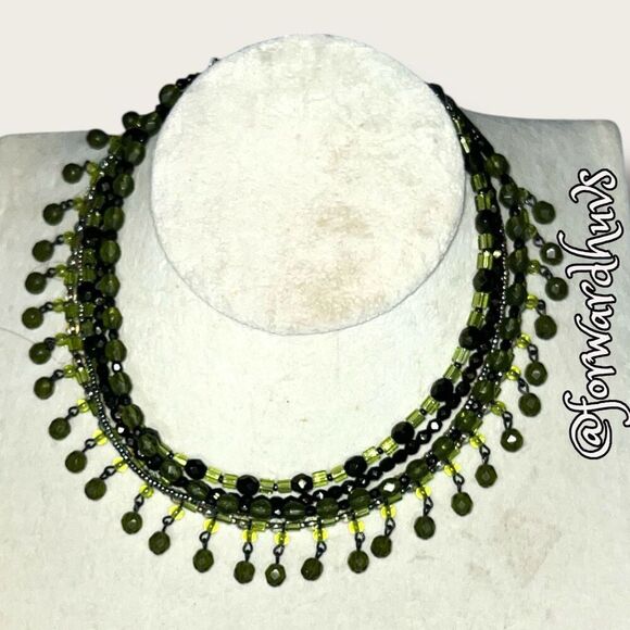 Bundle Sale 3 for $15 | Multi-Strand Beaded Necklace - Picture 1 of 9